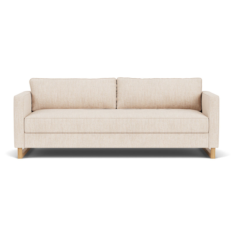 Vega Cream Textured Weave / Oak