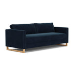 Lux Navy Velvet / Oak