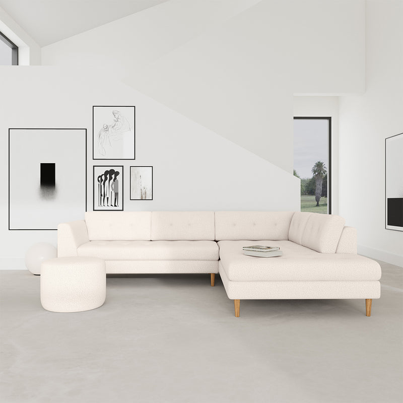 Maya Cream Boucle / Oak