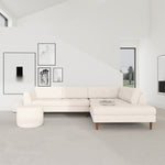 Maya Cream Boucle / Walnut Natural