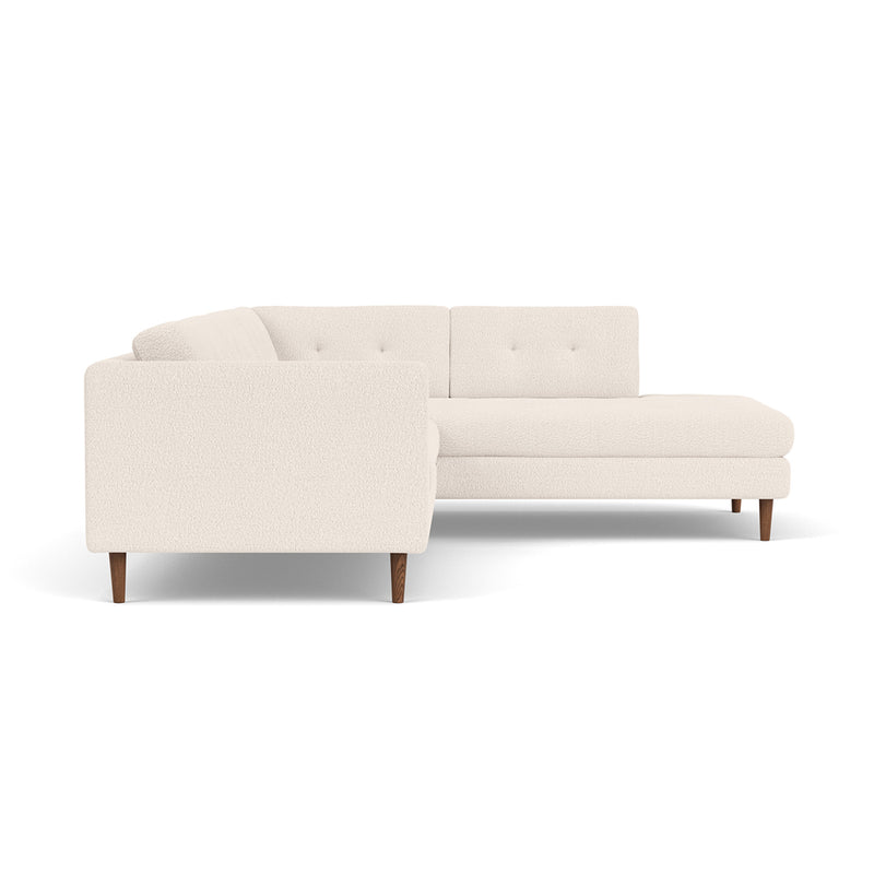 Maya Cream Boucle / Walnut Natural