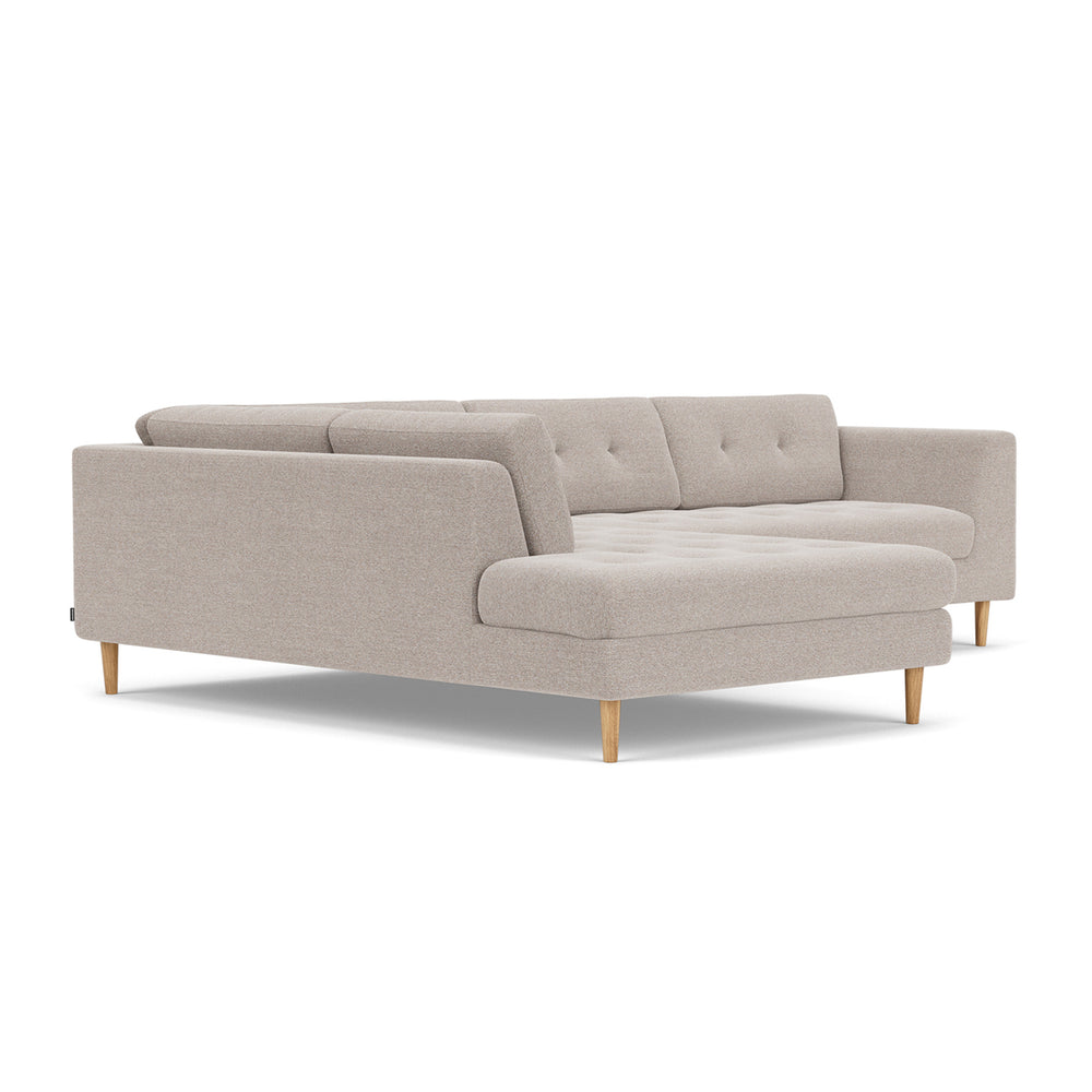 Agnes Brown Textured Weave / Oak