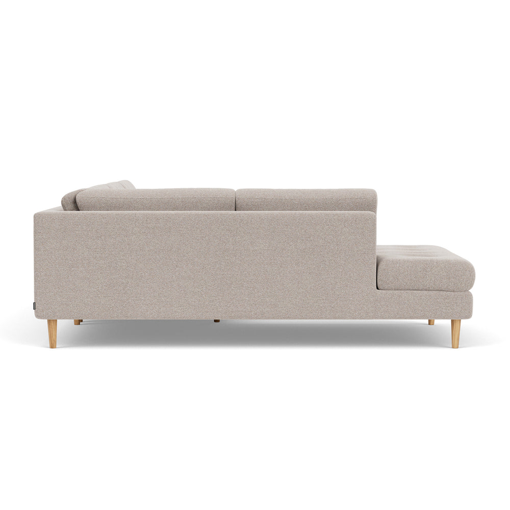 Agnes Brown Textured Weave / Oak