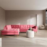 Firenze Bubblegum Fabric / Oak