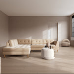 Form Cream Fabric / Oak