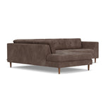 Aulla Cacao Textured Weave / Walnut Natural