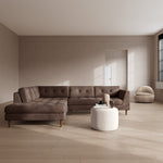 Aulla Cacao Textured Weave / Walnut Natural