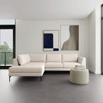 Maya Cream Boucle / Black Metal