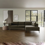 Aulla Cacao Textured Weave / Black Metal