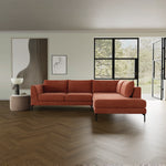 Danny Dusty Rose Textured Weave / Black Metal