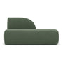 Paula 1 Seater Right Open End Modular Sofa - Cura Dark Green Weave