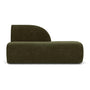 Paula Right Open End Module - Moss Olive