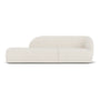 Paula 2 Seater Left Open-End Modular Sofa - Free Dune Velvet Cord
