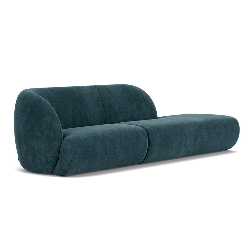 Danny Dust Blue Textured Weave