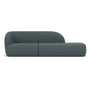 Paula 2 Seater Right Open-End Modular Sofa - Form Blue Grey Fabric