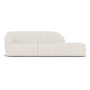 Paula 2 Seater Right Open-End Modular Sofa - Free Dune Velvet Cord
