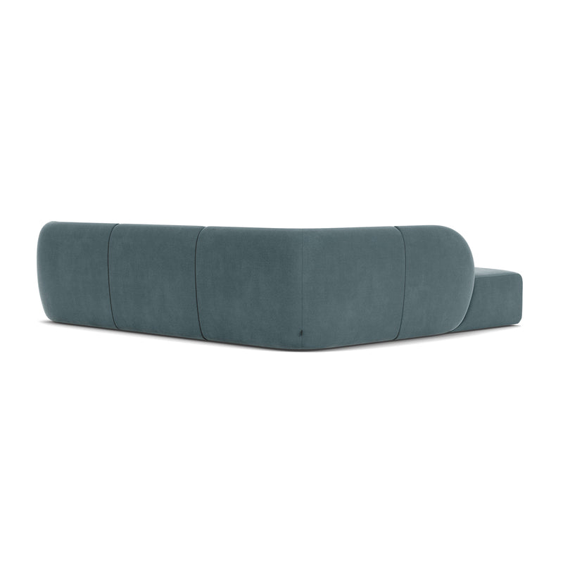 Forest Dust Blue Fabric
