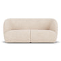 Paula 2 Seater Sofa - Vega Cream Textured Weave