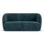 Paula 2 Seater Sofa - Danny Dust Blue Textured Weave
