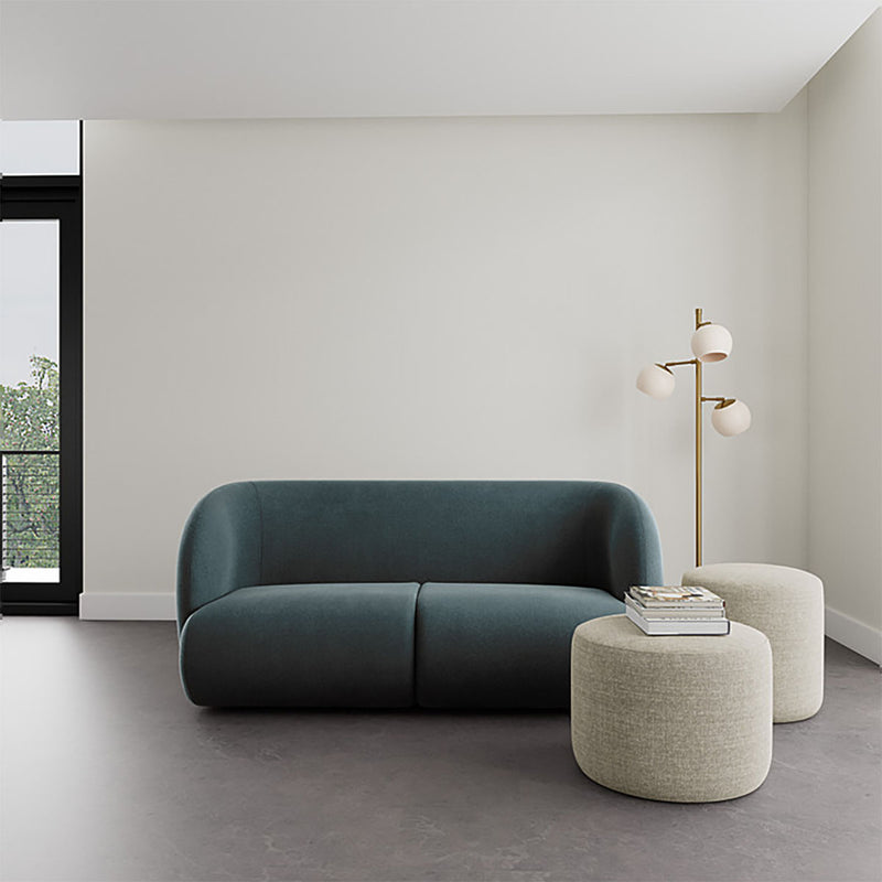 Forest Dust Blue Fabric