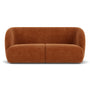 Paula 2 Seater Sofa - Moss Rust Fabric