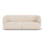 Paula 3 Seater Sofa - Vega Cream Textured Weave