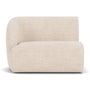 Paula Left Arm Module - Vega Cream Textured Weave