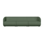 Paula 3 Seater Modular Sofa - Cura Dark Green Weave