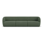 Paula 4 Seater Modular Sofa - Cura Dark Green Weave