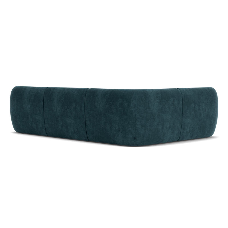 Danny Dust Blue Textured Weave