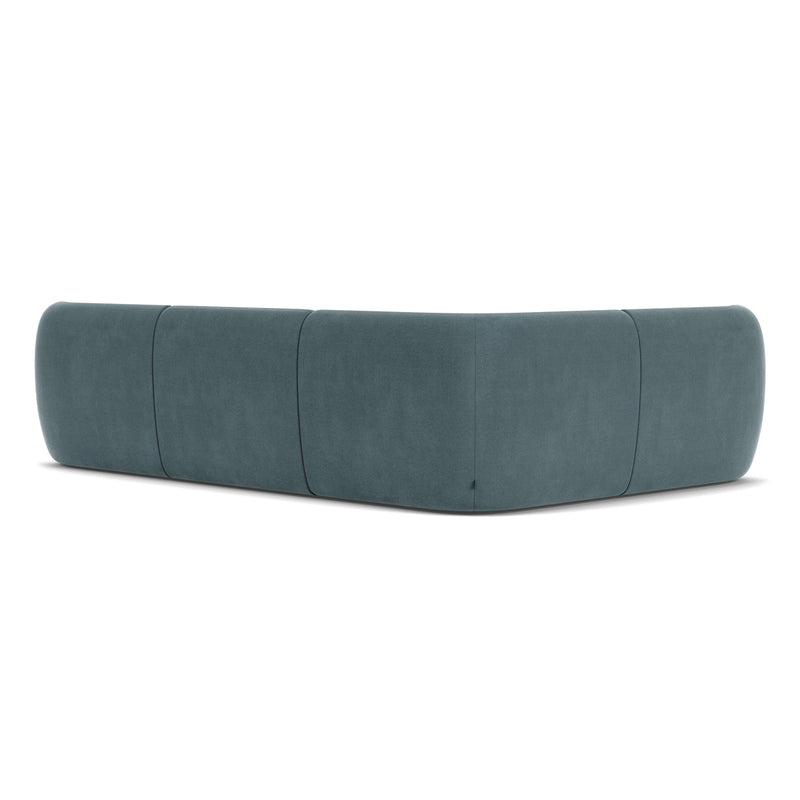 Forest Dust Blue Fabric