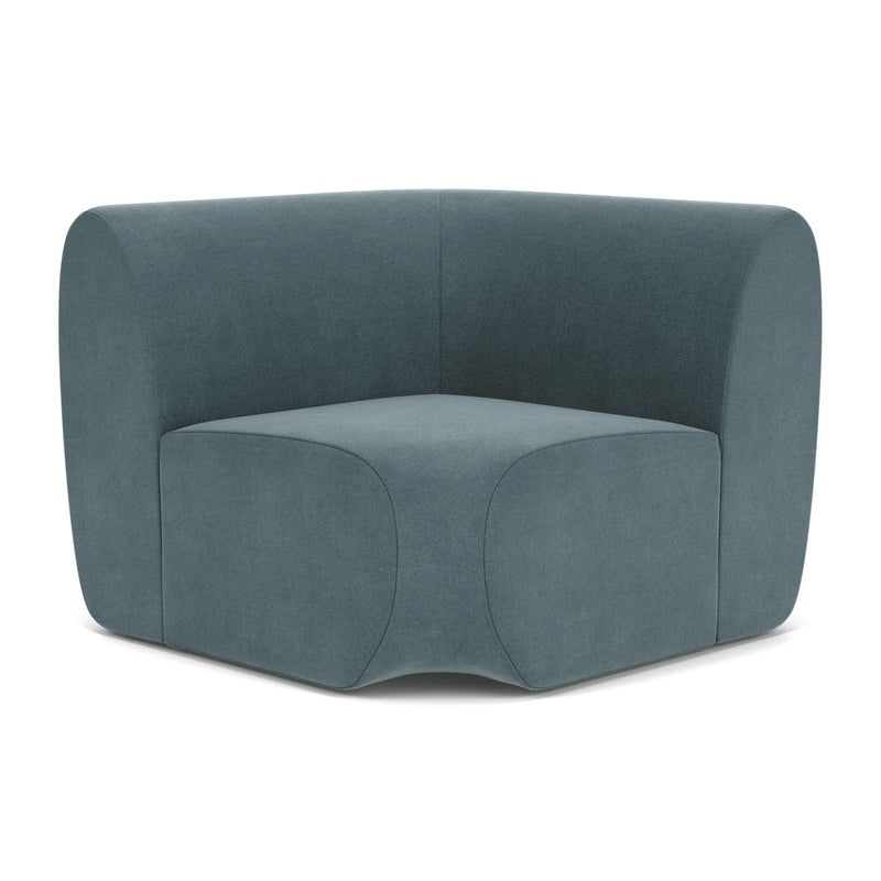 Forest Dust Blue Fabric