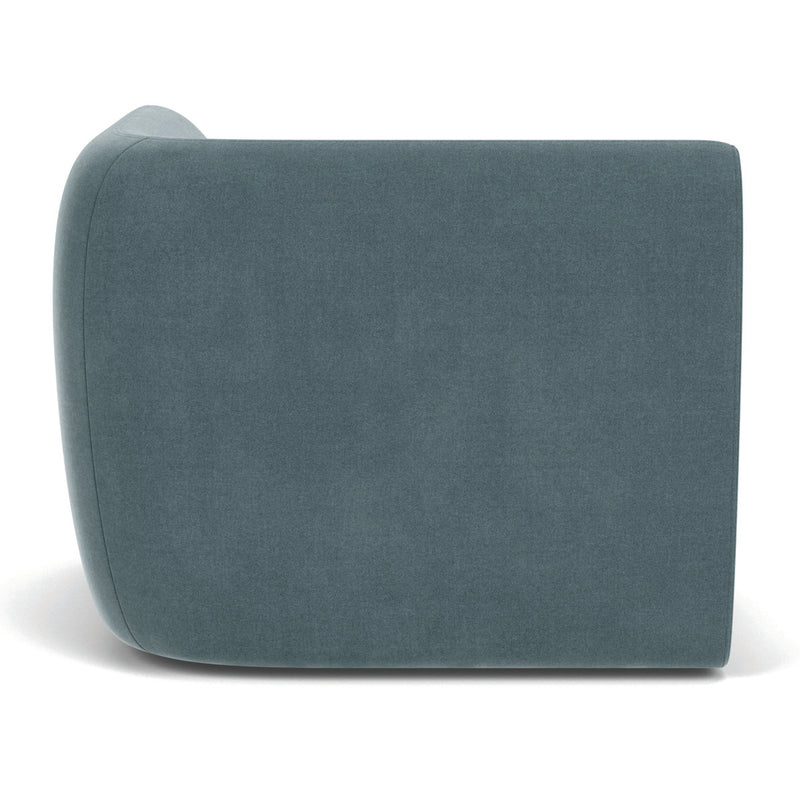 Forest Dust Blue Fabric