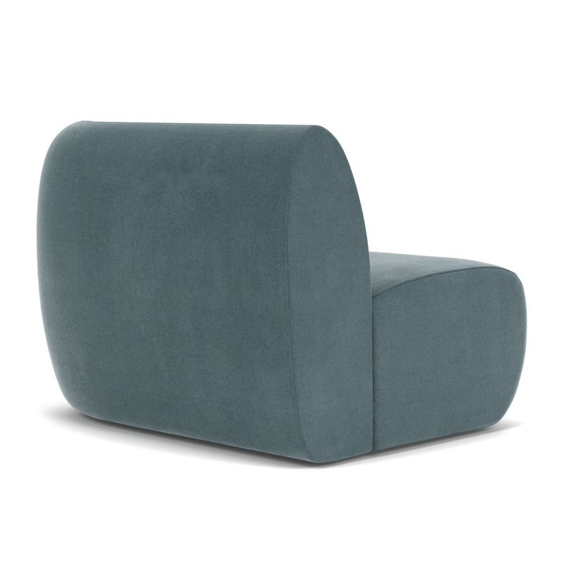 Forest Dust Blue Fabric