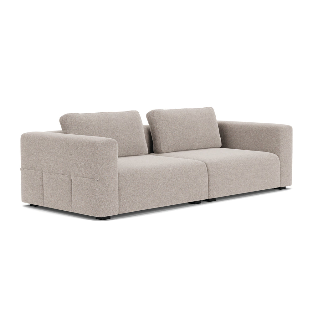 Agnes Brown Textured Weave