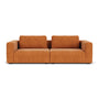 Riley 3 Seater Sofa - Danny Amber Textured Weave