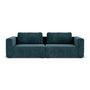 Riley 3 Seater Sofa - Danny Dust Blue Textured Weave