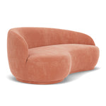 Danny Dusty Rose Textured Weave