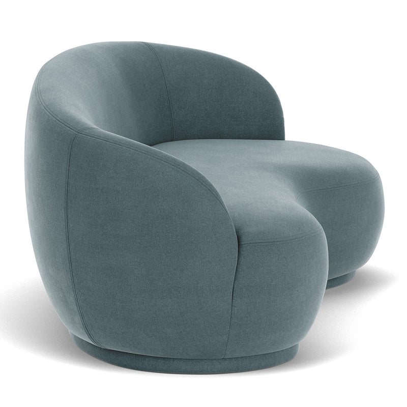 Forest Dust Blue Fabric