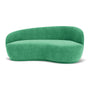 Rose 2.5 Seater Sofa (Right) - Moss Grass Green Fabric