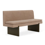 Aulla Caramel Textured Weave / Dark Walnut