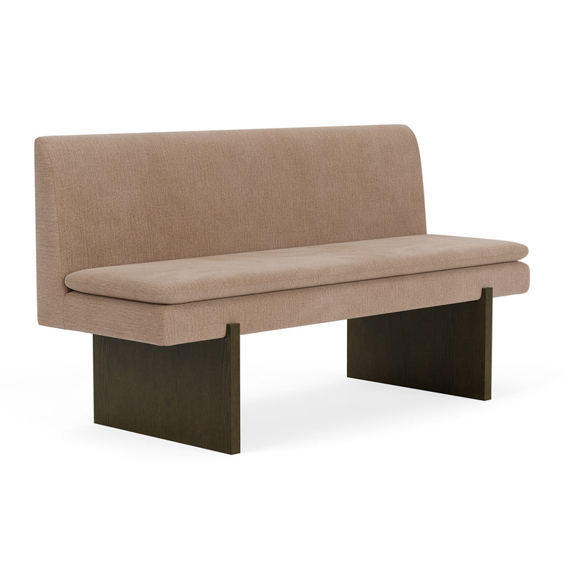 Aulla Caramel Textured Weave / Dark Walnut