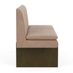 Aulla Caramel Textured Weave / Dark Walnut