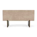Danny Cream Textured Weave / Dark Walnut