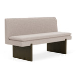 Fabio Stone Fabric / Dark Walnut