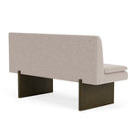 Fabio Stone Fabric / Dark Walnut