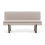 Fabio Stone Fabric / Dark Walnut