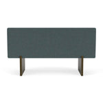Form Blue Grey Fabric / Dark Walnut