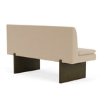 Form Cream Fabric / Dark Walnut