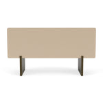 Form Cream Fabric / Dark Walnut